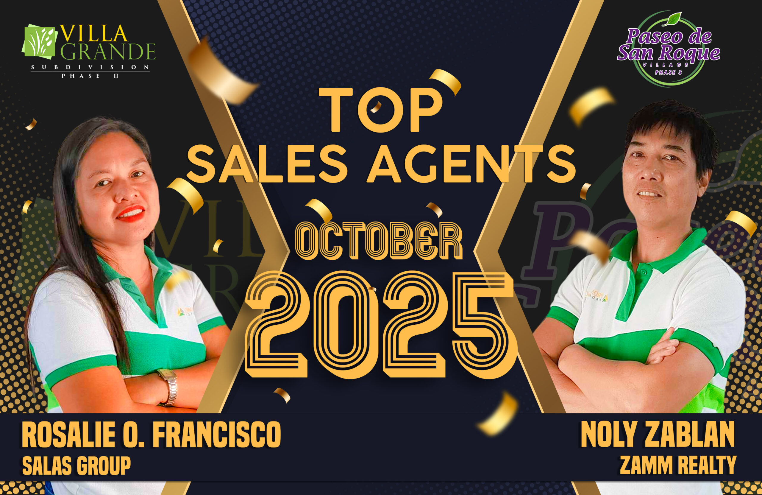 2025 OCTOBER TOP SALES AGENT